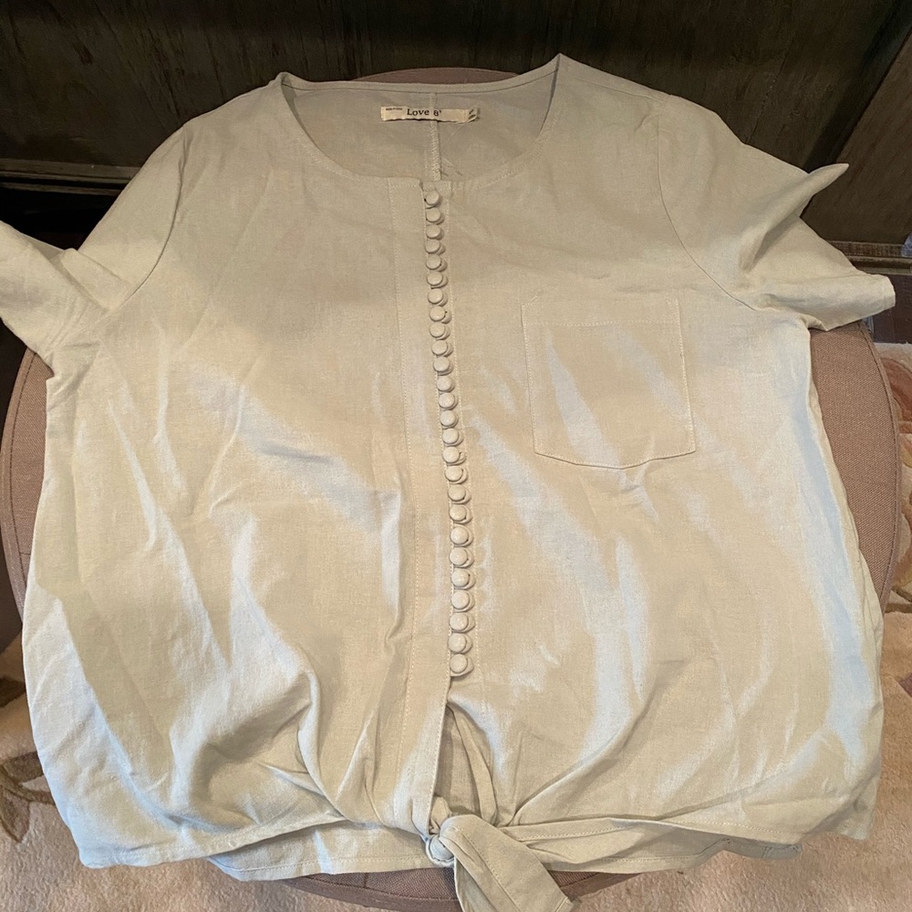 Beautiful light green shirt